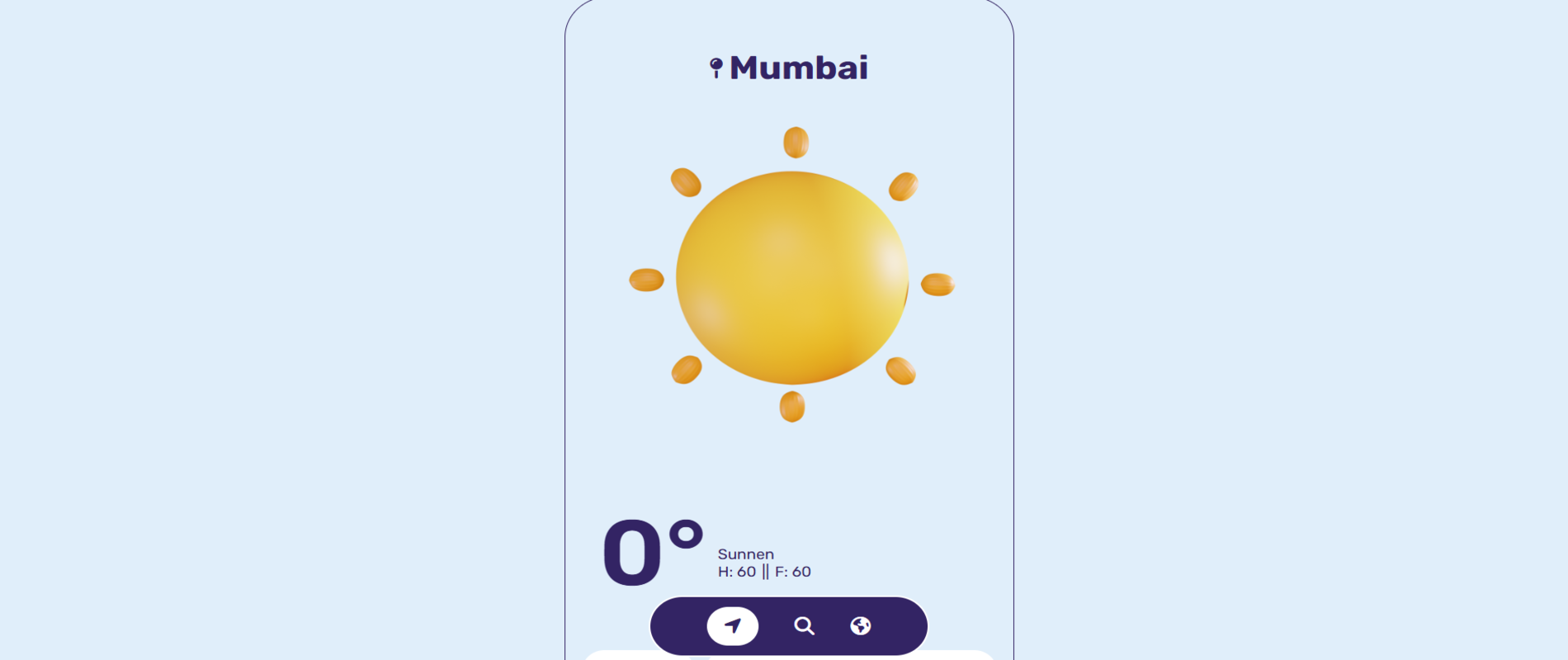screenshot Weather App
